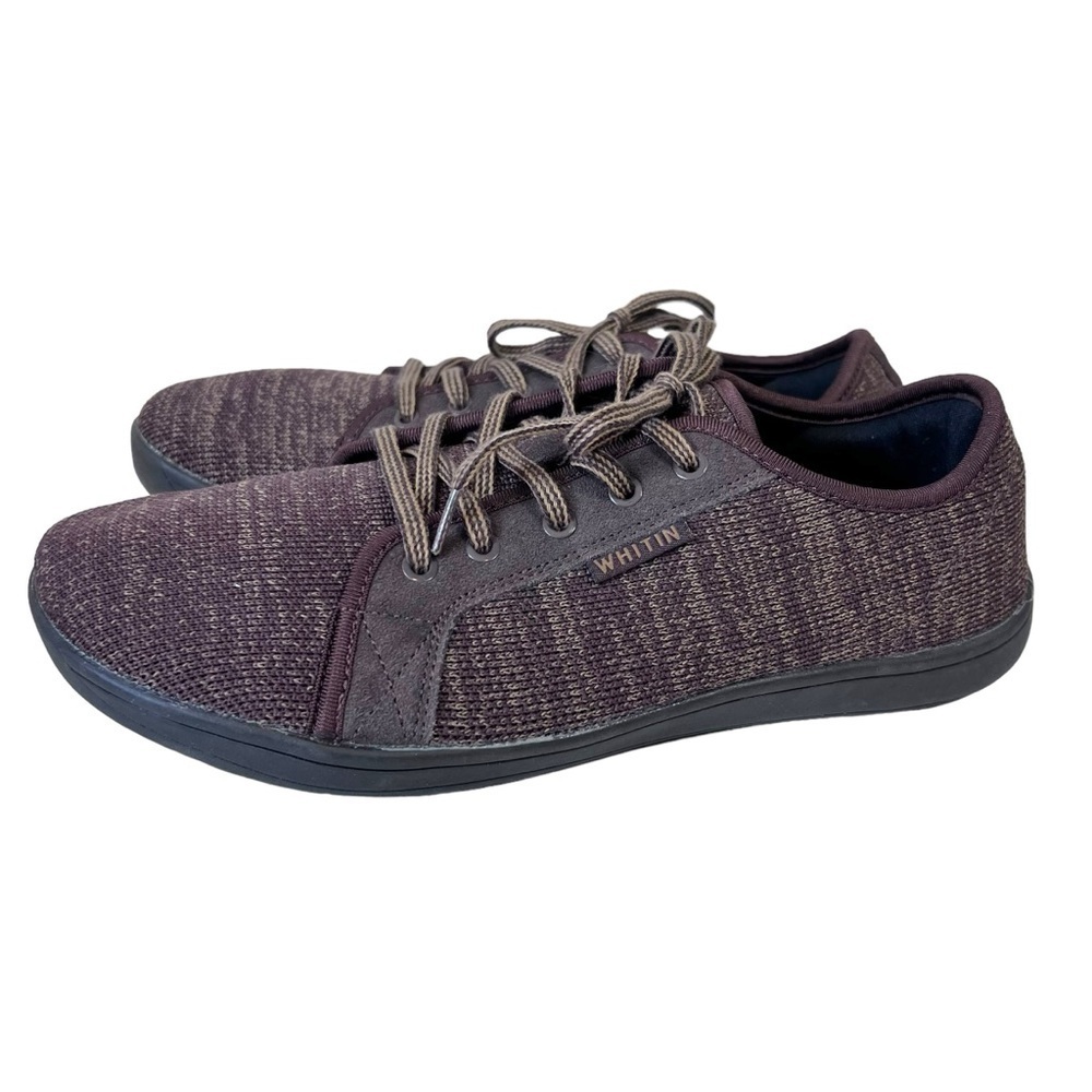 WHITIN brown minimalist men’s sneakers